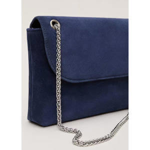 Phase Eight Suede Clutch